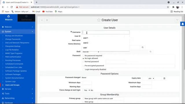 Konfigurasi Mail Server Debian 8 Melalui Webmin смотреть онлайн