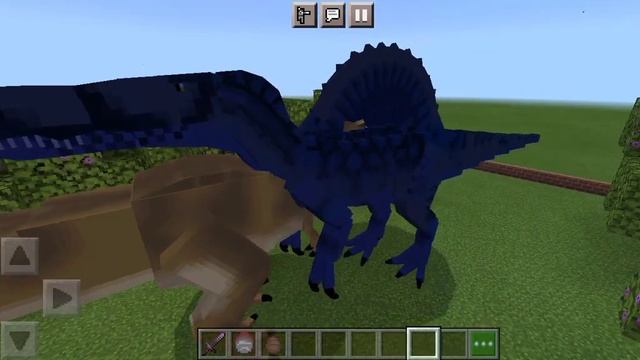 спинозавр против тиранозавра рэкса