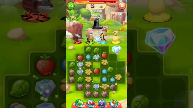 Best Fiends STARS 416 android IOS gameplay HD let's Play смотреть онлайн