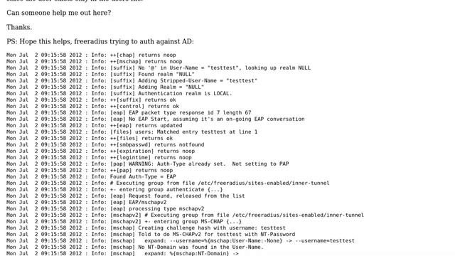 DevOps & SysAdmins: Radius Authorization against ActiveDirectory and the users file смотреть онлайн