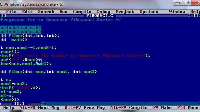 Fibnoancci Series Using Recursive Function IGNOU SOLVED ASSIGNMENT смотреть онлайн