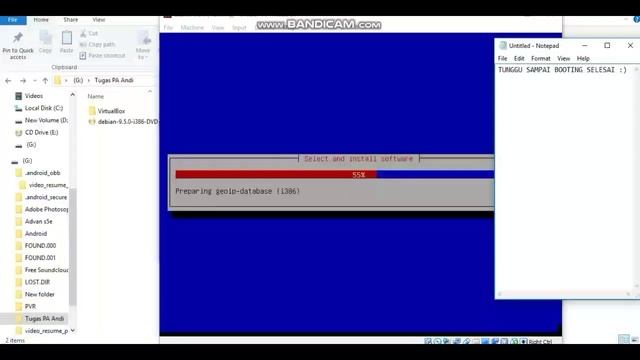 Tutorial Instalasi Linux Debian 9.5.0 di Virtual Box |TKJ1 смотреть онлайн