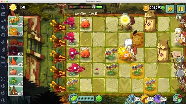 Plants vs Zombies 2 Walkthrough (Android) - Lost City Part 2 Day 17 - Imp Porter смотреть онлайн