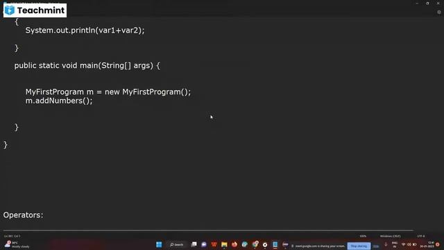 Day 3 General flow and operator in java new 12 PM Batch смотреть онлайн