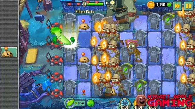 Midget Apple - Plants vs Zombies 2 #13: SPUDOW INSANITY!!! смотреть онлайн