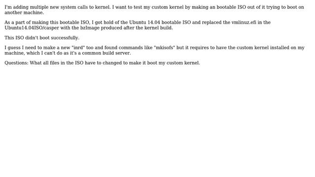 Unix & Linux: Change the kernel in downloaded Ubuntu Image смотреть онлайн