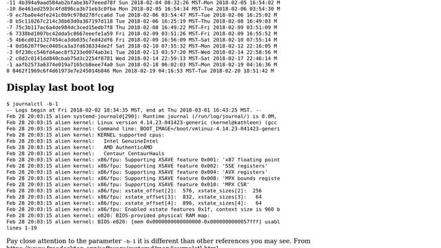 Ubuntu: How to find previous boot log after Ubuntu 16.04+ restarts? (5 Solutions!!) смотреть онлайн