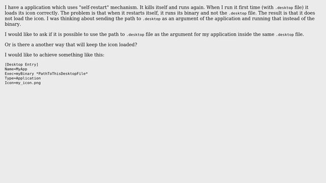 Unix & Linux: Icon stops loading after the application restarts смотреть онлайн