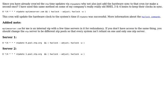 Unix & Linux: RTC time synchronization not working (CONFIG_RTC_SYSTOHC) (3 Solutions!!) смотреть онлайн