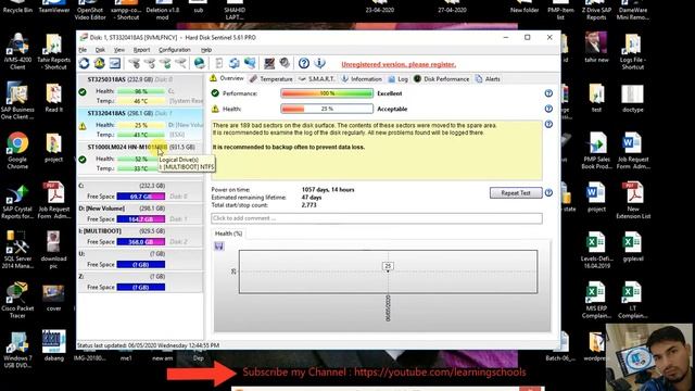 How to Monitoring hard disk health and temperature смотреть онлайн