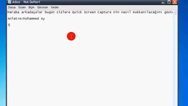 Quick Screen Capture Nasıl Kullanılır (2012) смотреть онлайн