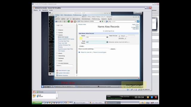 Webmin en Debian смотреть онлайн