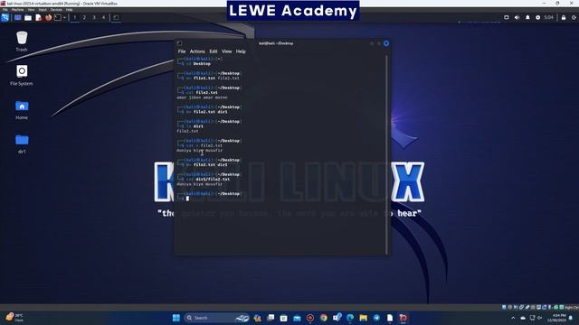 Linux mv Command | kali Linux Tutorial in Bangla 2023 | Linux Cut Past Tutorial | LEWE Academy смотреть онлайн
