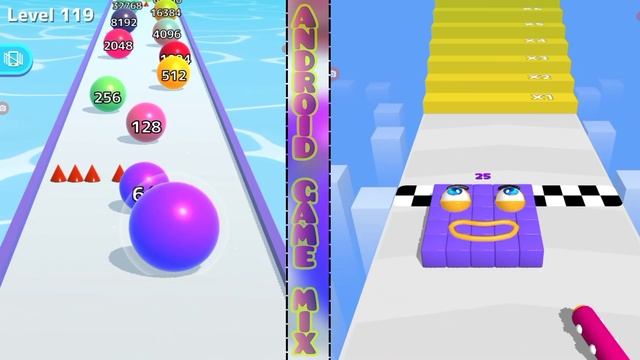 🏈 Ball Run Infinity vs Number Blocks - 2048 (New Update) Gameplay New Update Part #19 смотреть онлайн