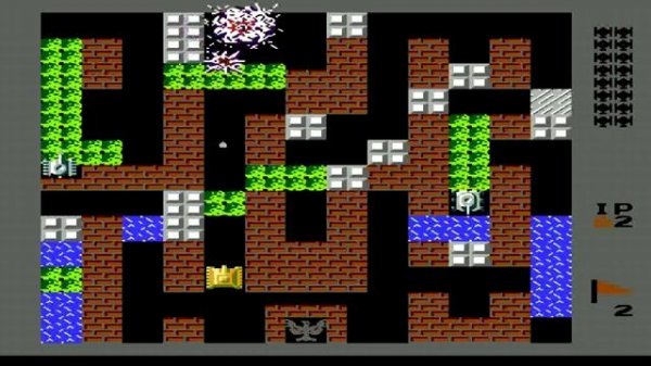 Battle City(Tank 1990) NES Gameplay