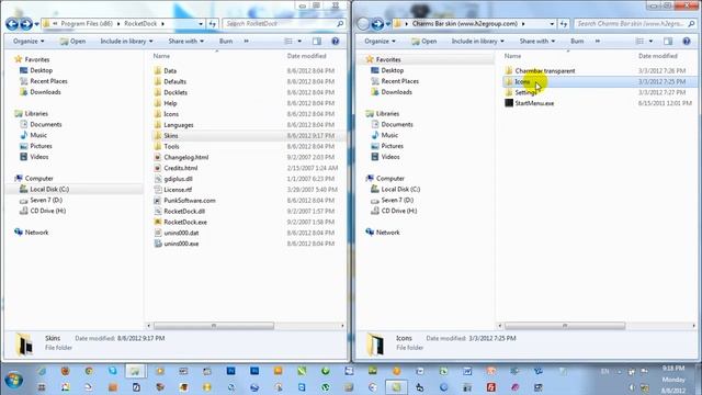 របៀបដាក់ Charms Bar របស់ Window8 លើ Window7 www h2egroup com смотреть онлайн