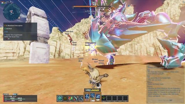 PSO2 NGS: Seasonal Quest - A Wasteland Interception | Linux Ryzen 7 5700U смотреть онлайн