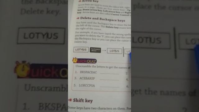 More on Keyboard, Delete and Backspace key for class 2nd смотреть онлайн