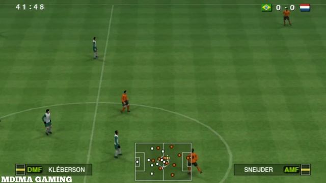 WE 2011: Brazil vs Netherlands | World Soccer Winning Eleven 2011 | PPSSPP Android #4 смотреть онлайн