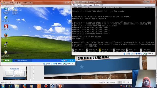 INSTALASI NTP SERVER DEBIAN 8 смотреть онлайн