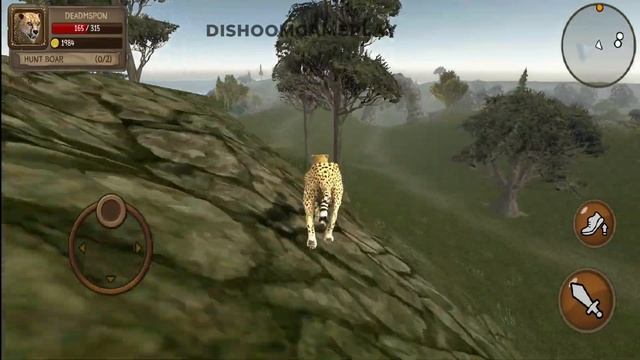 Ultimate Cheetah Simulator - Cheetah Vs Crocodile, Lion, Tiger, Dog, Hyena, Leopard, Horse #3 смотреть онлайн