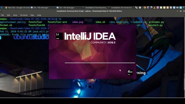 How to Install IntelliJ IDEA in Ubuntu Studio 18.04 LTS смотреть онлайн