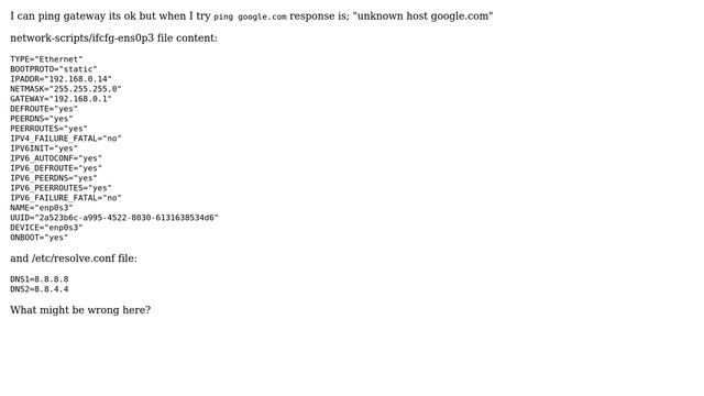 Unix & Linux: ping gateway but not domain (2 Solutions!!) смотреть онлайн