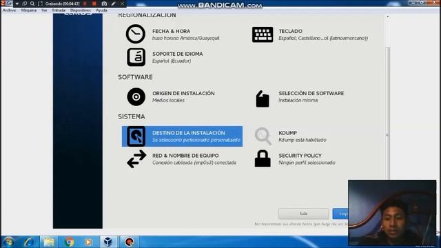 Instalacion de centos 7 ,Particiones de disco y aumento del disco por medio de comandos смотреть онлайн