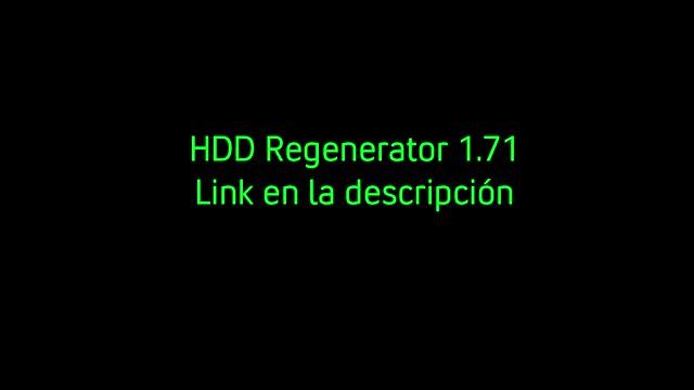 HDD Regenerator 1.71 2018 full MF 1 link смотреть онлайн