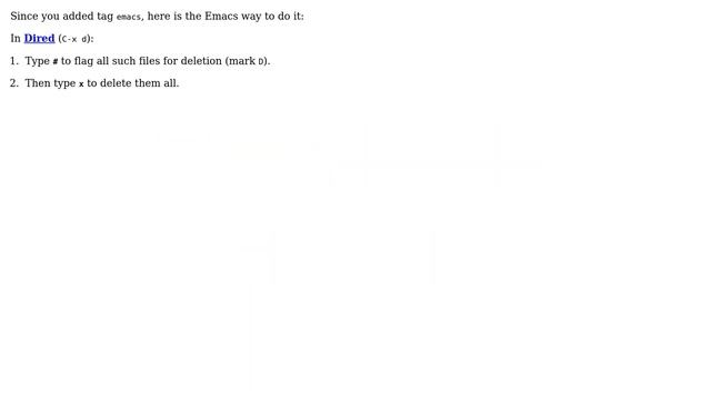 Unix - remove file with pound signs around it (3 Solutions!!) смотреть онлайн