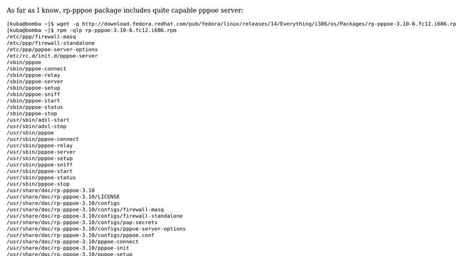 No pppoe-server in Fedora 14? (2 Solutions!!) смотреть онлайн