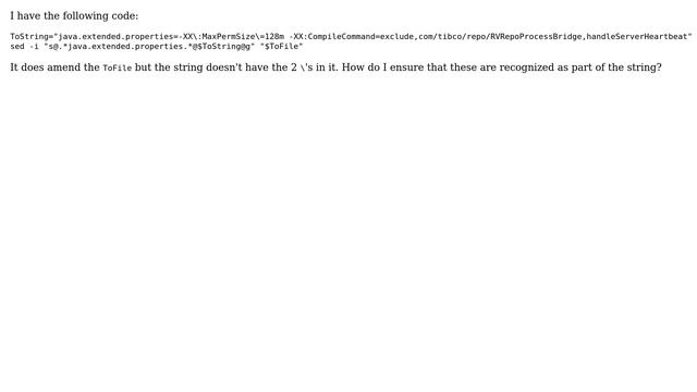 How do I ignore special characters in sed? смотреть онлайн
