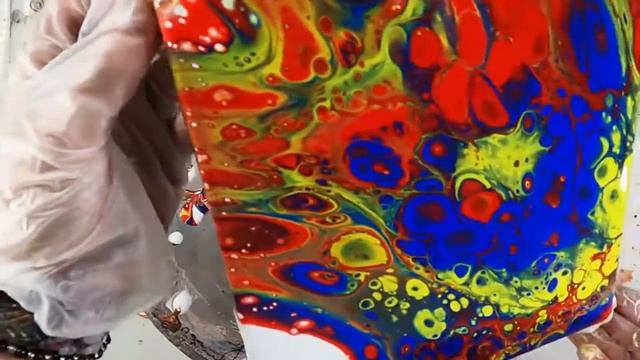 Floetrol Cell Activators- Fluid Art Experiment Testing Blaster Silicone Spray For Cell Production смотреть онлайн