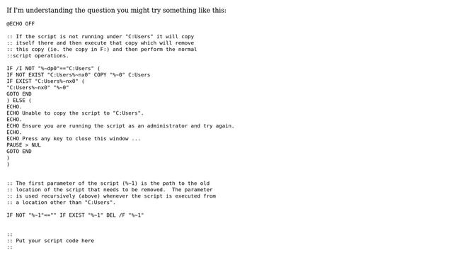 Unix & Linux: .bat within a .bat, not operational -- how would you have done it? (2 Solutions!!) смотреть онлайн