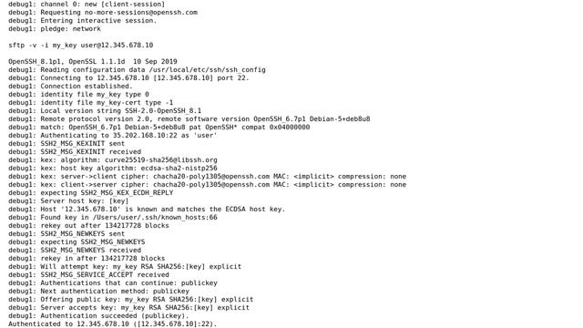 SSH and scp work with Google Compute Engine VM, but SFTP doesn't work смотреть онлайн