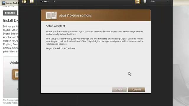 Adobe Digital Editions for use with eBooks TSCPL смотреть онлайн