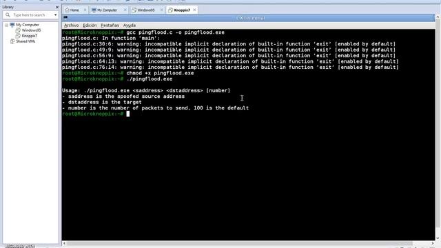 PoD over Windows 95 from Knoppix 7 смотреть онлайн
