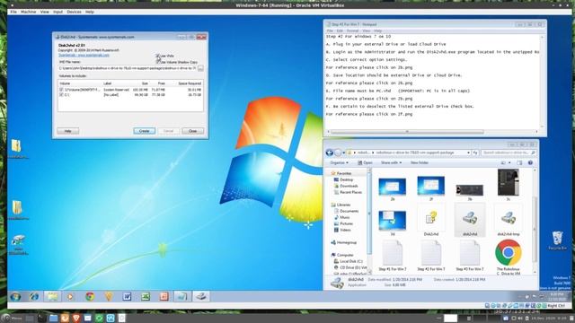 Robolinux C: Drive to VM Step 2 Video for Windows 7 & 10 смотреть онлайн
