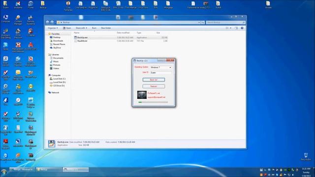 Automatically Backup/Restore Profiles (WinXp/Win7) смотреть онлайн