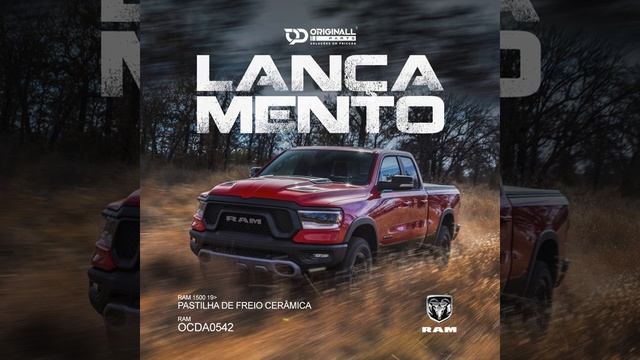 Lançamento Pastilha de Freio Cerâmica - DODGE RAM 1500 смотреть онлайн