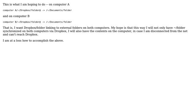 Creating symbolic link to Dropbox on two different computers смотреть онлайн