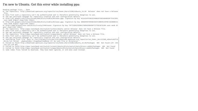 How to fix `sudo apt-get update` on Ubuntu 16.04? смотреть онлайн