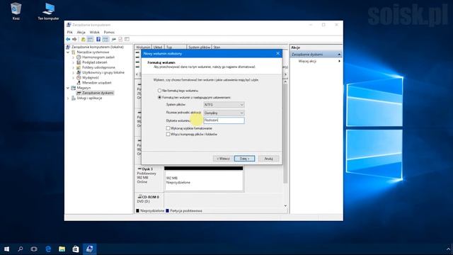 Windows 10: Tworzenie woluminu rozłożonego RAID 0 (ang. striped volume). смотреть онлайн
