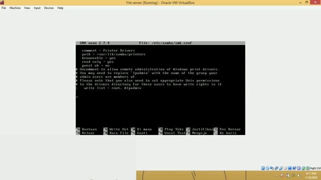Konfigurasi file server (samba) Linux Debian 9 kelompok 5 смотреть онлайн