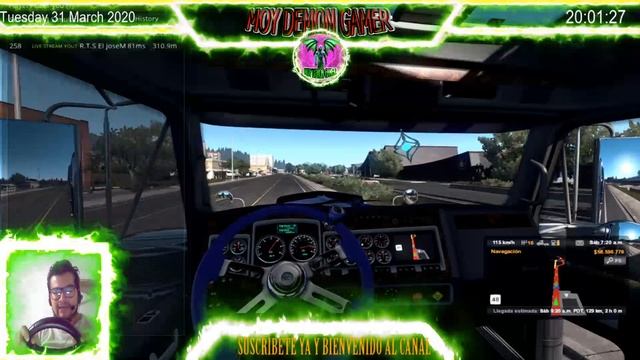 🔴AMERICAN TRUCK SIMULATOR UNA RUTA CON JOSEMX смотреть онлайн