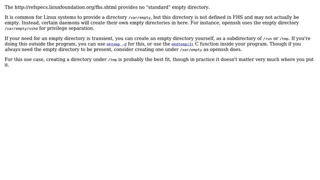 Is there a directory equivalent of /dev/null in Linux? (4 Solutions!!) смотреть онлайн
