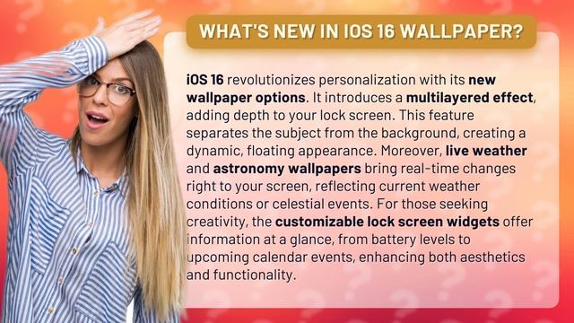 What's new in iOS 16 wallpaper? смотреть онлайн
