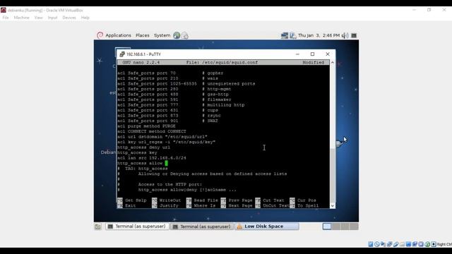 Proxy server Debian Server смотреть онлайн