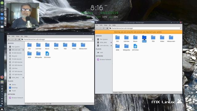 20190423 Linux Live MX Permissions смотреть онлайн