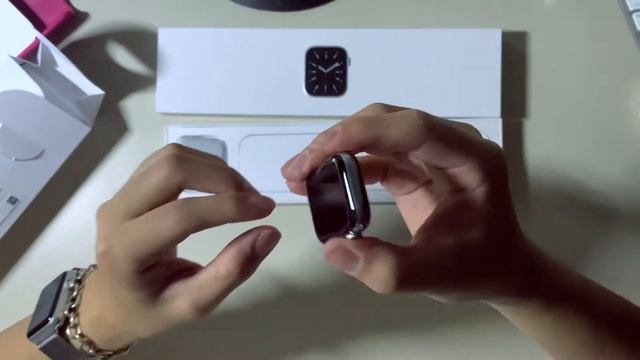 Apple Watch S6 stainless steel unboxing смотреть онлайн